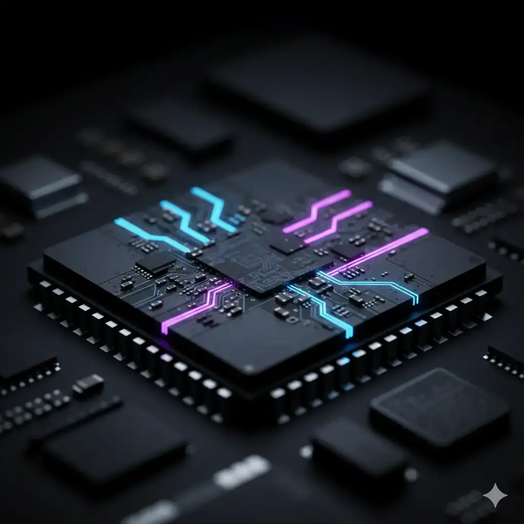 AI Image Processing ISP NPU architecture inside a modern smartphone SoC.