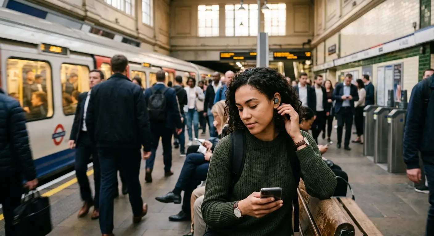 why noise cancellation gets worse when you move example earbuds in noisy environment